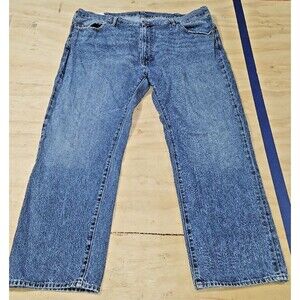 Polo Ralph Lauren Jeans Men 44x30 Classic Fit 41381 Straight Blue Denim